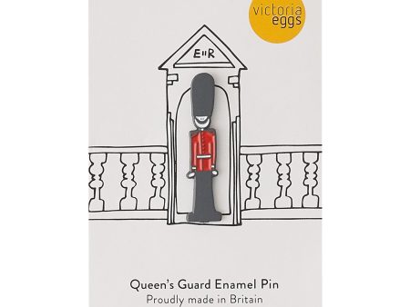 Royal Guard Enamel Pin Badge by Victoria Eggs on Sale