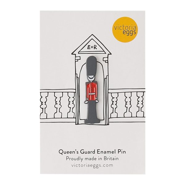 Royal Guard Enamel Pin Badge by Victoria Eggs on Sale