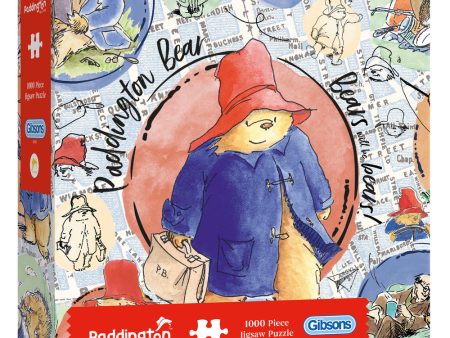 Gibsons Paddington Bear 1000 Piece Puzzle Fashion