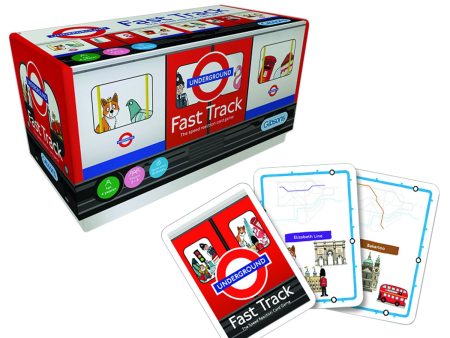 Fast Track - TFL London Underground Family Card Game Sale