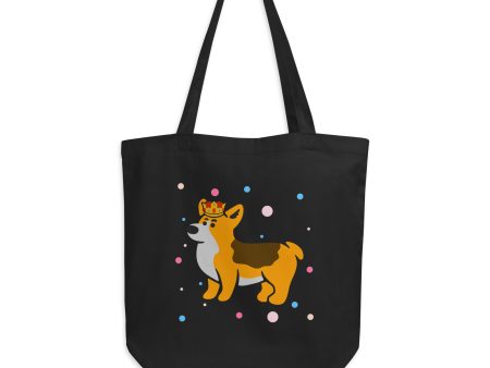 London Doodles - Royal Corgi - Eco Tote Bag Cheap