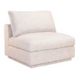 Moe s Home Collection Justin Slipper Chair in Taupe Online