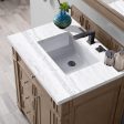 James Martin Vanities Bristol Collection 30 in. Single Vanity in Whitewashed Walnut with Countertop Options Online now