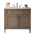 James Martin Vanities Chicago Collection 36 in. Single Vanity in Whitewashed Walnut with Countertop Options on Sale