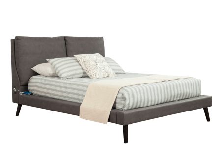 Alpine Gabriela California King Platform Bed For Cheap