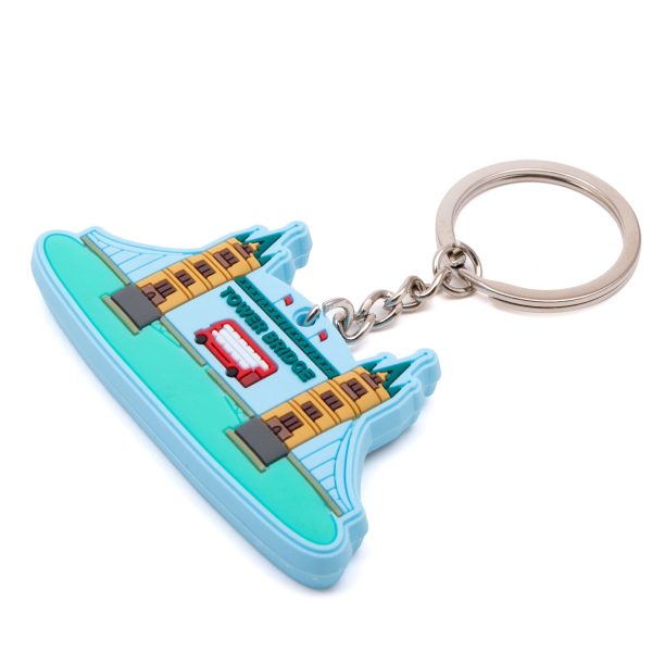 Tower Bridge Rubber Keyring Sale