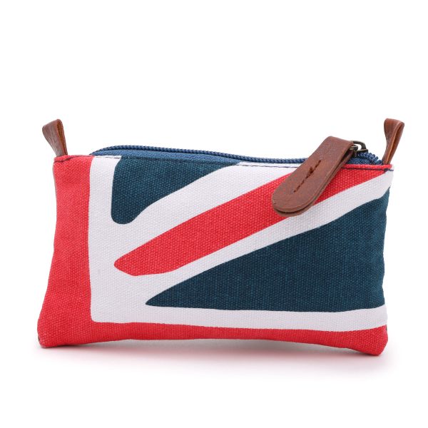 Jacks & Co Purse - Union Jack & Brown Fashion