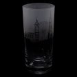 London Skyline Milford Glass Highball Tumbler Fashion