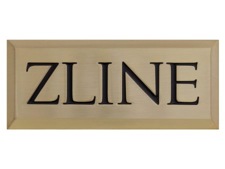 ZLINE Autograph Edition Badge Sample in Champagne Bronze Online