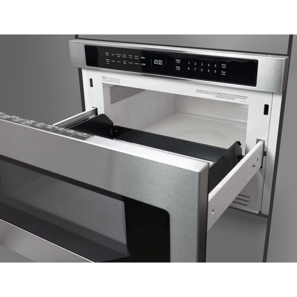 Fulgor Milano 24 in. 700 Series Built-In Microwave Drawer (F7DMW24S2) Hot on Sale