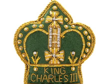 King Charles III Coronation 2023 Stitched Decoration Online