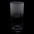 London Skyline Milford Glass Highball Tumbler Fashion