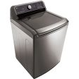 LG 27 in. Top Load Washer with TurboWash in Graphite Steel 5 cu. ft. (WT7300CV) Hot on Sale