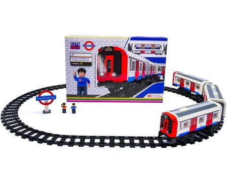 CityBrix London Underground Train Brick Set - Large Discount