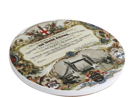 Tower Bridge Invitation Coaster Online now