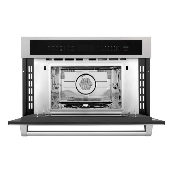 ZLINE 30 in. 1.6 cu ft. Built-in Convection Microwave Oven in Fingerprint Resistant Stainless Steel (MWO-30-SS) Online now