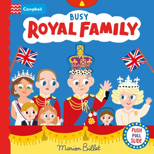 Busy Royal Family Book by Marion Billet Online Sale