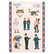 The Tower Bridge Cat Sticker Set Fashion