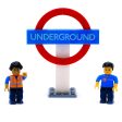 CityBrix London Underground Train Brick Set - Large Discount