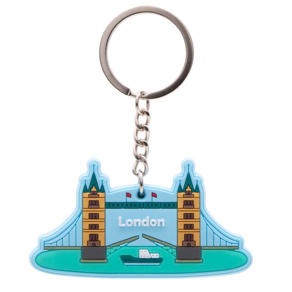 Tower Bridge Rubber Keyring Sale