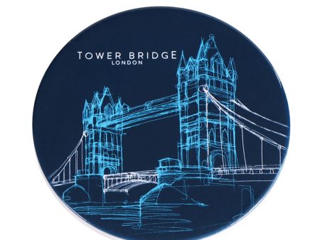 Tower Bridge Line Ceramic Coaster Online Hot Sale