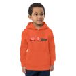 London Doodles - Bus   Phone   Taxi - Kids Eco Hoodie For Sale