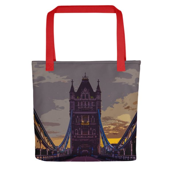 Tower Bridge at Dawn - All Over Print - Tote Bag Cheap