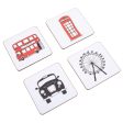 London Skyline Coaster Set by Victoria Eggs Online Sale