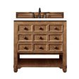 James Martin Vanities Malibu Collection 36 in. Single Vanity in Honey Alder with Countertop Options Online