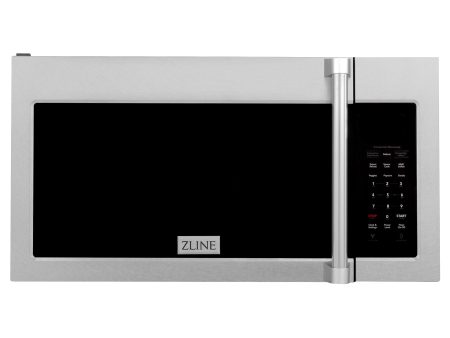 ZLINE 30 in. Over the Range Convection Microwave Oven with Traditional Handle in Fingerprint Resistant Stainless Steel (MWO-OTR-H-SS) Supply