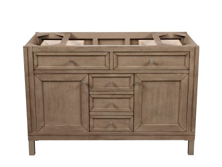 James Martin Vanities Chicago Collection 48 in. Single Vanity in Whitewashed Walnut, Cabinet Only Cheap