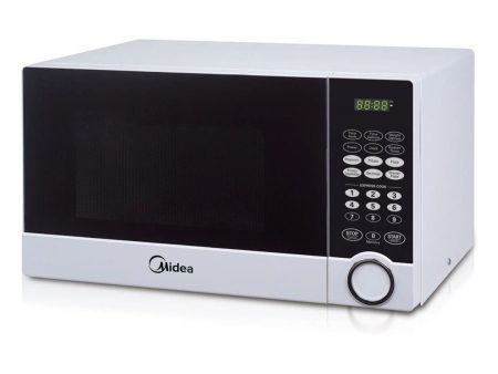 Midea 0.9 Cu. Ft. Digital Countertop Microwave in White (MMC09MELWW) Online Hot Sale