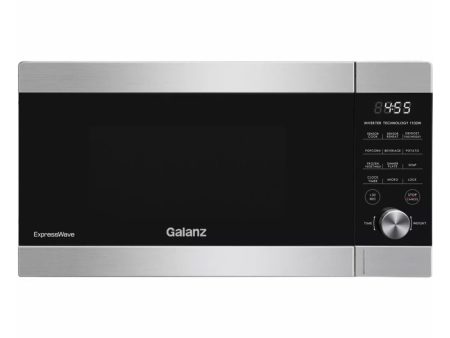 Galanz 1.6 Cu. Ft. ExpressWave Counter-top Microwave in Stainless Steel (GEWWD16S1SV11) Online Hot Sale