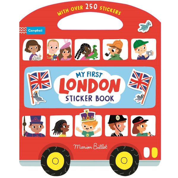 My First London Sticker Book by Marion Billet Online now