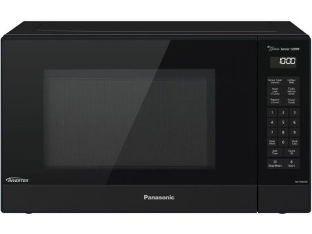 Panasonic 1.2 cu. ft. 1200W Genius Sensor Countertop Microwave Oven with Inverter Technology in Black (NN-SN66KB) Online