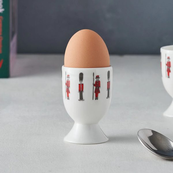 Soldiers & Beefeaters Egg Cup by Victoria Eggs Online Sale