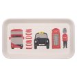 London Adventures Bamboo Tray by Milly Green Online now