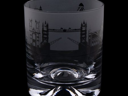 London Skyline Milford Glass Whisky Tumbler Online Sale