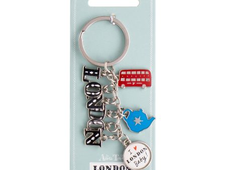 Alice Tait London Charms Keyring Sale