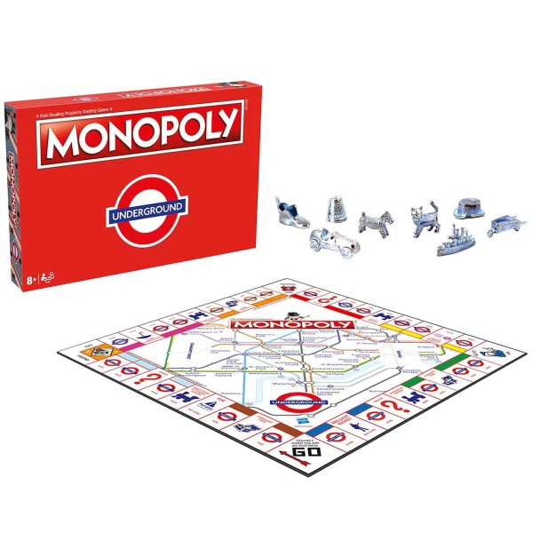 London Underground Monopoly Board Game Hot on Sale